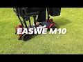 Easwe M10 Foldable Electric Mobility Scooter for Seniors Comfortable Easy-to-Use Mobility