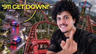 Sneaking into the BIGGEST Abandoned Theme Park in America..