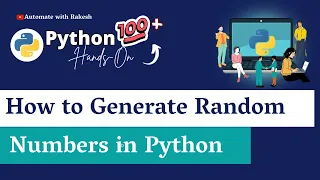 Python Random Number Generator How to Generate Random Numbers in Python