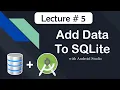 How To Add Data in SQLite Database in Android tutorial-5