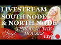 South Node North Node through the houses ALL 12 SIGNS What does the Nodes mean in Astrology SN
