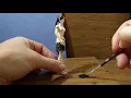 Painting Allison Angel model