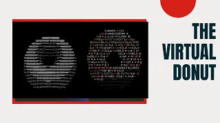 VIRTUAL DONUT in PYTHON