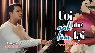 Coi như anh làm lại