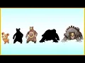 What if Pokemon had more Evolution Stages Teddiursa Ursaring Ursaluna