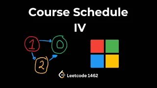 Course Schedule IV - Leetcode 1462
