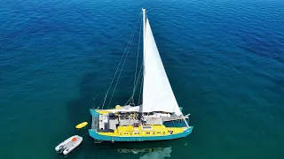 Preparing My Double-Canoe For The Bay Of Biscay