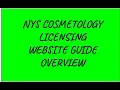 NYS Licensing Guide Overview