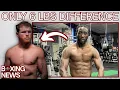 Canelo Crawford s WALK WEIGHT Revealed and Compared 6lbs Difference