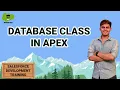 Database Class in APEX Salesforce Development Course