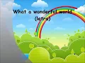 what a wonderful world for kids
