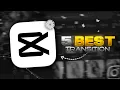 5 Best Transition In Capcut | Capcut Transition Tutorial