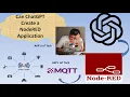 Node-RED Application in minutes using AI ChatGPT