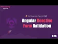 Displaying Dynamic Validation Errors in Angular Reactive Forms NgRx Course