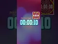 Download Lagu 10 SECOND TIMER STOPWACTH 10 SECONDS