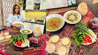 سر الصنعة مع الشيف دعاء السمنودي البصارة بابا غنوج شعيرية باللبن مخلل البصل السريع 