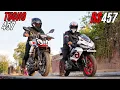Download Lagu Aprilia Tuono 457 VS Aprilia RS457 RACE | Siblings Battle