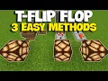 EASY T-Flip Flop Switch Minecraft V26 12 Java Bedrock