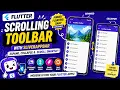 How to Create a Sliver Scrolling Toolbar in Flutter Android App SliverAppBar Tutorial IT WALA