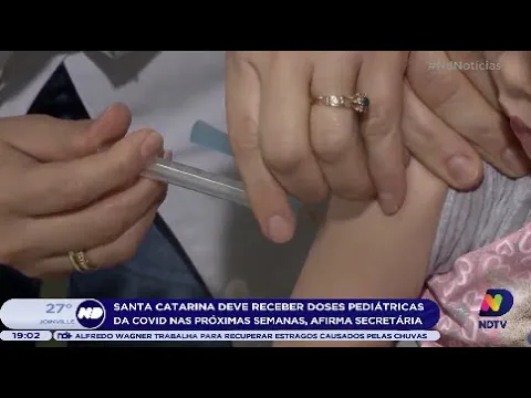 SC deve receber doses pediátricas da Covid nas próximas semanas, afirma Secretária