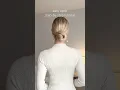 Download Lagu Step-by-step on how to do an updo with long hair❤️ An easy bridal hair tutorial