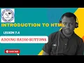 Lesson 7 4 Radio Buttons