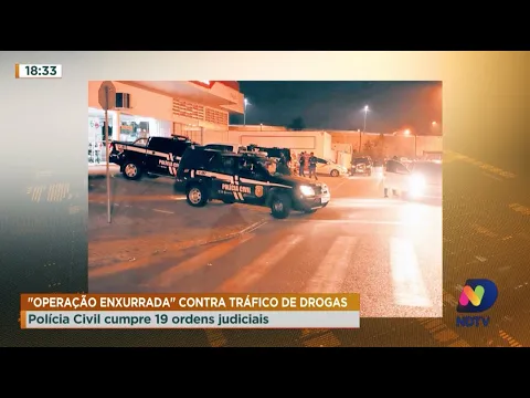 Operação policial e esfaqueamento por caixa de cerveja em Blumenau