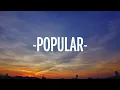 Download Lagu The Weeknd, Madonna, Playboi Carti - Popular (Lyrics)