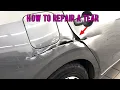 Nissan Sylphy Rear Side Panel Crack Repair