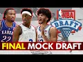 FINAL 2026 NBA Mock Draft AFTER The Blockbuster Giannis Antetokounmpo Trade 1st Round Projections