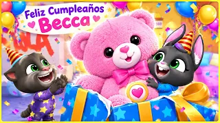 El Gato TOM Y SUS AMIGOS 🎁🎂¡CUMPLEAÑOS DE BECCA!🎂🎁, My talking Tom Friends