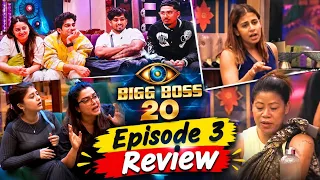 Bigg Boss 20 EPI 3 REVIEW | Mary Vs Rhiti | Mahhi - Amrapali मे मनमुटाव | New Promo 9 Sep.