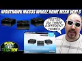 Testing wifi mesh in 3 different homes NETGEAR Nighthawk Mesh WiFi 6 System MK63S