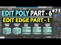 EDIT EDGE INSERT VERTEX SPLIT WELD TARGET WELD REMOVE EDGE