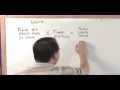 Lesson 10 - Work Problems Algebra Word Problems