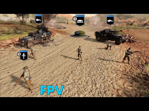 COH3 FPV Trying French with double half tracks
