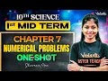 10th Science Chapter 7 Numerical Problems One Shot 1st Midterm 2025 State Board