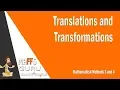 Translations Methods 3 and 4 Year 12 Maths MaffsGuru