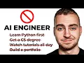 How NOT to Become an AI Engineer
