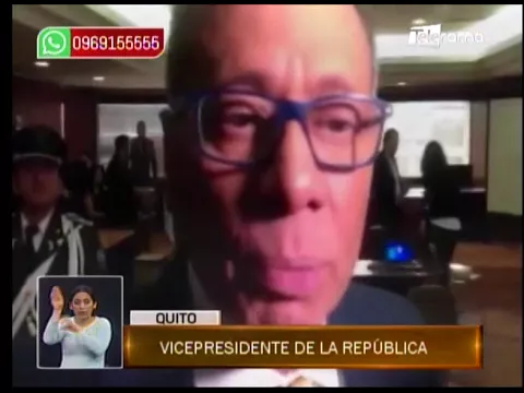 Vicepresidente se encargó de la salida y retorno de Odebrecht, según Alexis Mera