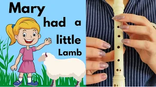Mary Had A Little Lamb Recorder Tutorial 