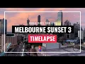 Melbourne Downtown Epic Sunset Timelapse