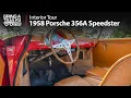 1958 Porsche 356A Speedster Interior Tour Bring a Trailer