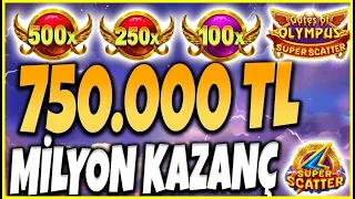 GATES OF OLYMPUS 1000 TÜRKÇE | MİLYONA YAKLAŞAN SUPER SCATTER | 900.000 TL | Sizden Gelenler SLOT