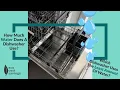 How Much Water Does A Dishwasher Use Find out here