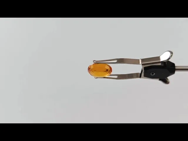 Oval Yellow Sapphire 7.71 ct.