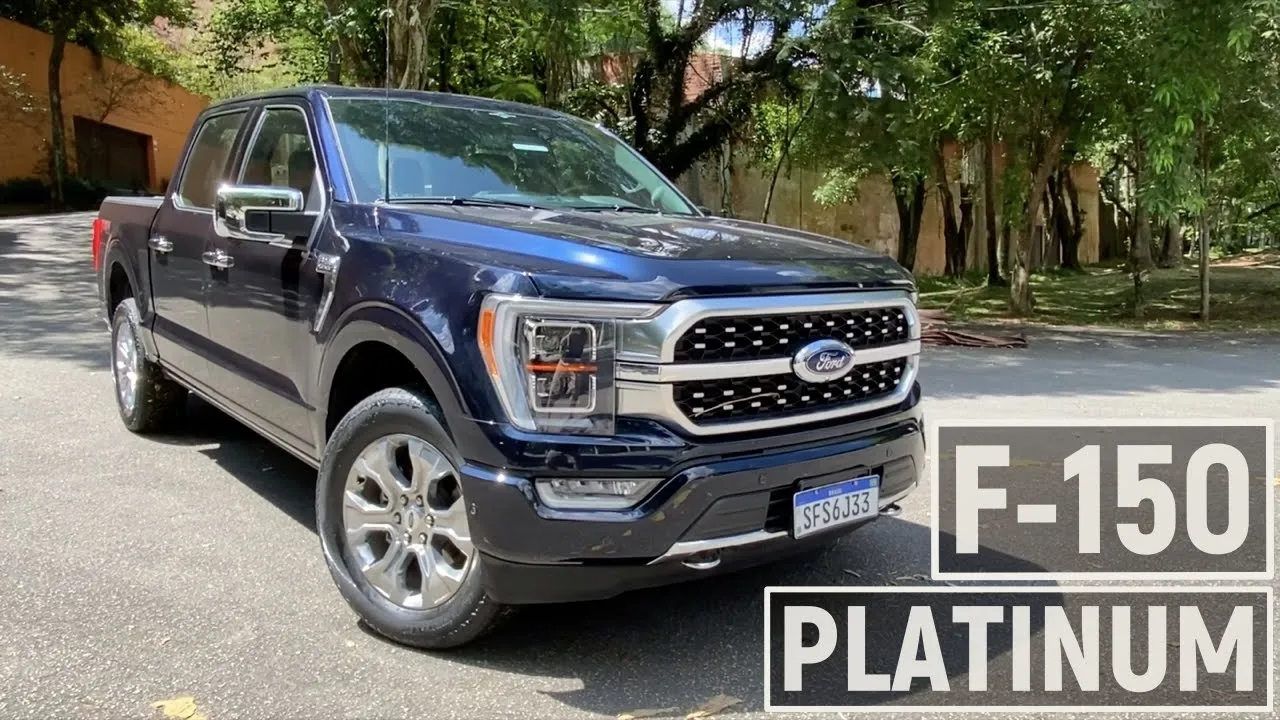 FORD F-150 PLATINUM: a versão topo de linha da picape mais potente do país