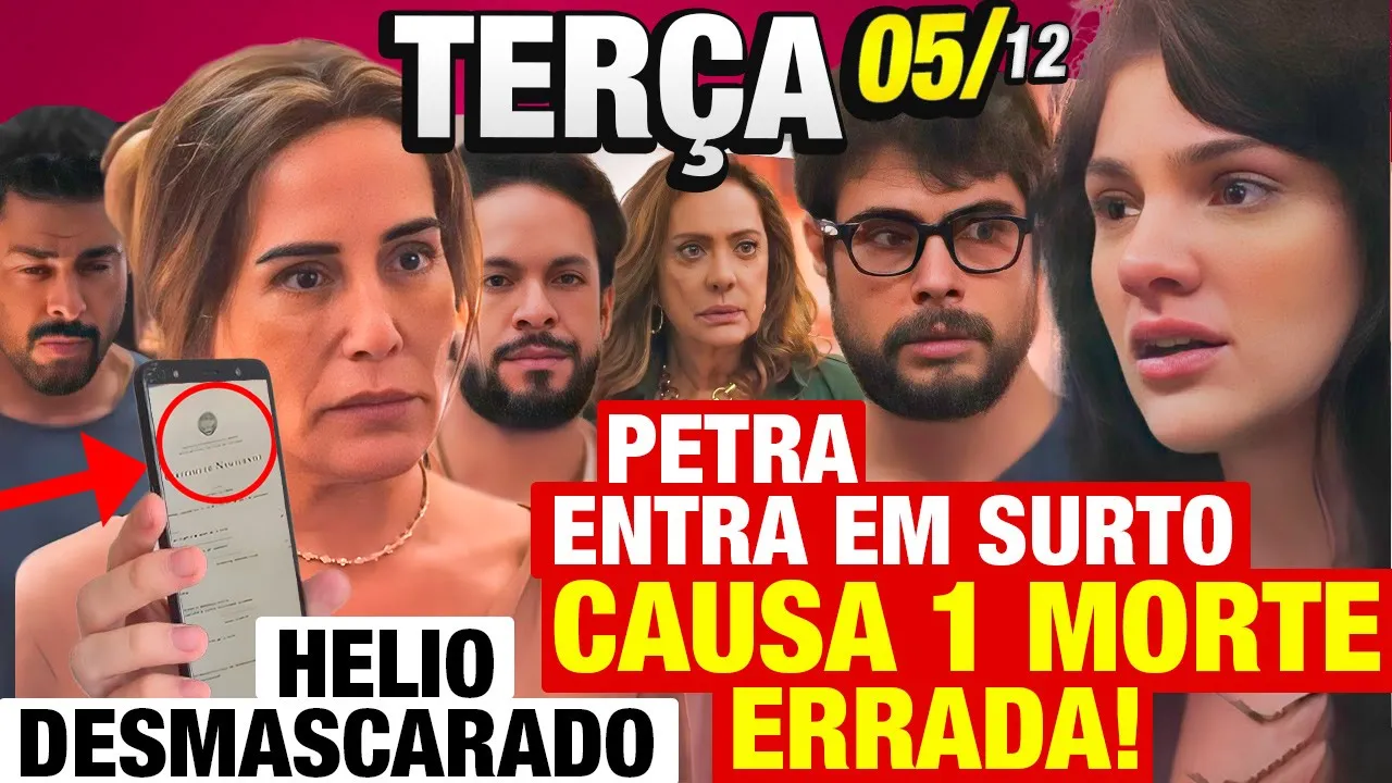 TERRA E PAIXÃO CAPÍTULO DE HOJE - TERÇA 05/12 - Resumo da novela Terra e Paixão