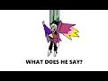 Download Lagu What Does Spamton Actually SING?? | BIG SHOT Lyric Video (Flashing Lights Warning)