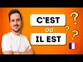 How to use C EST and IL EST in French